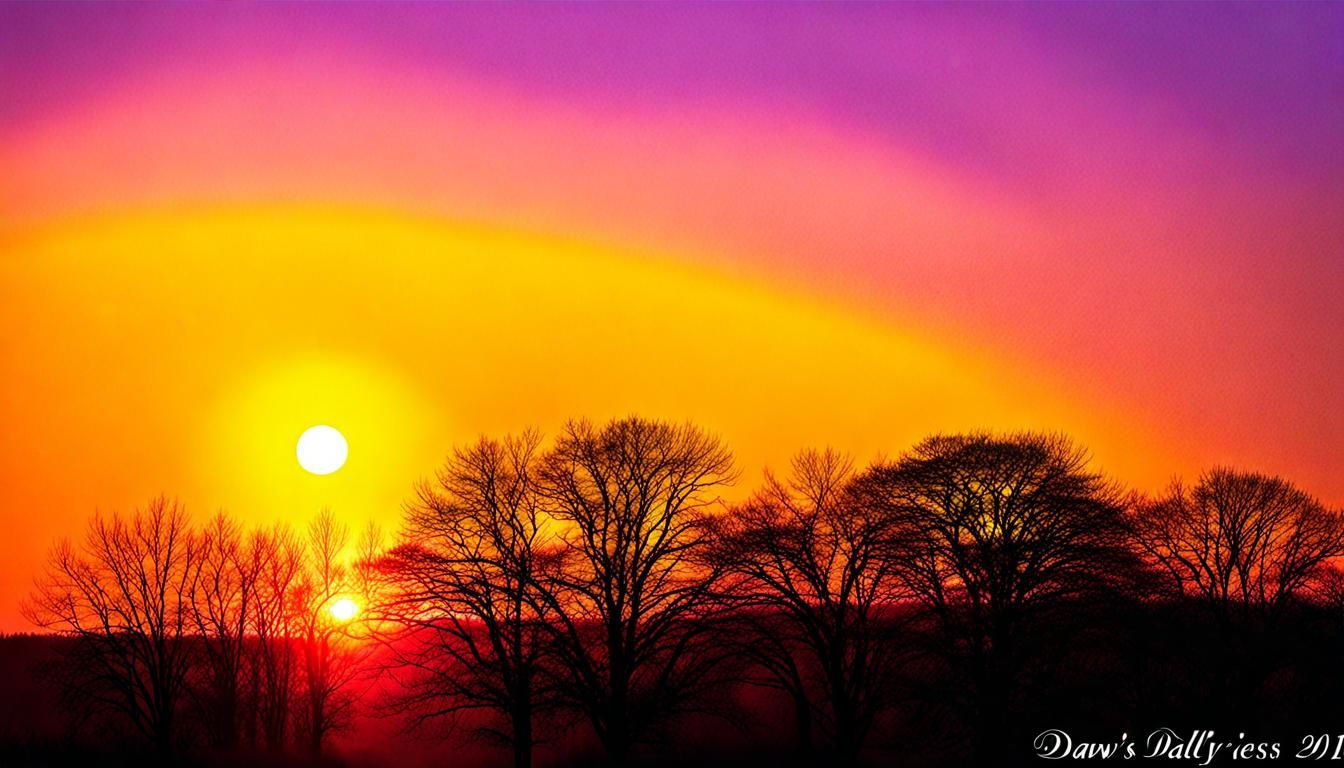 Serene Sunrise: A Gift of Dawn