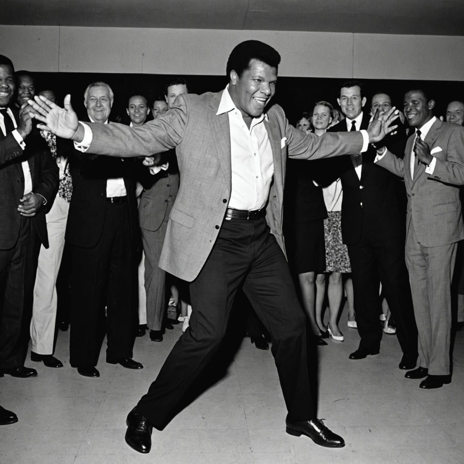 Chubby Checker Doing the Twist