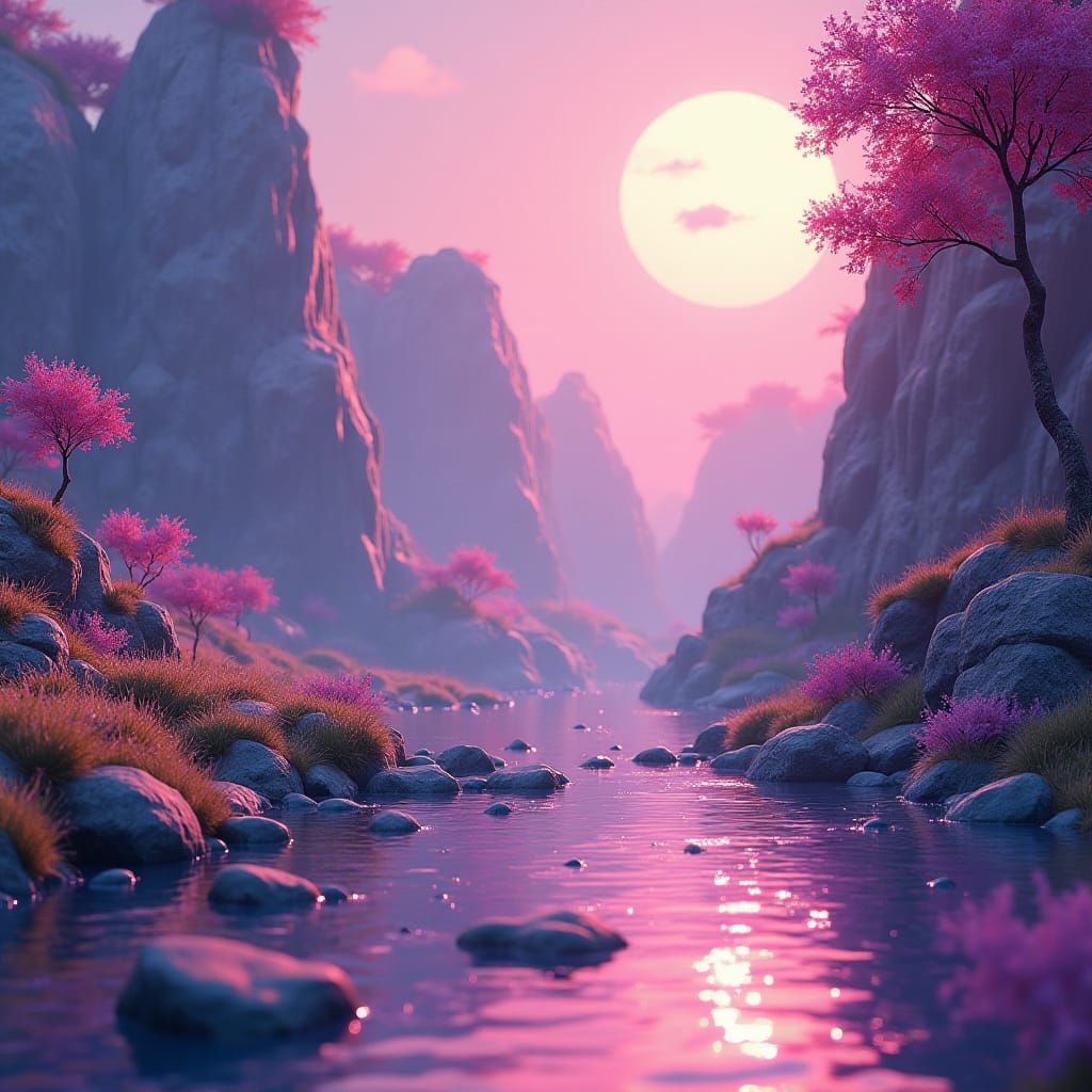 Vibrant Fantasy Art in Bold Color Combinations