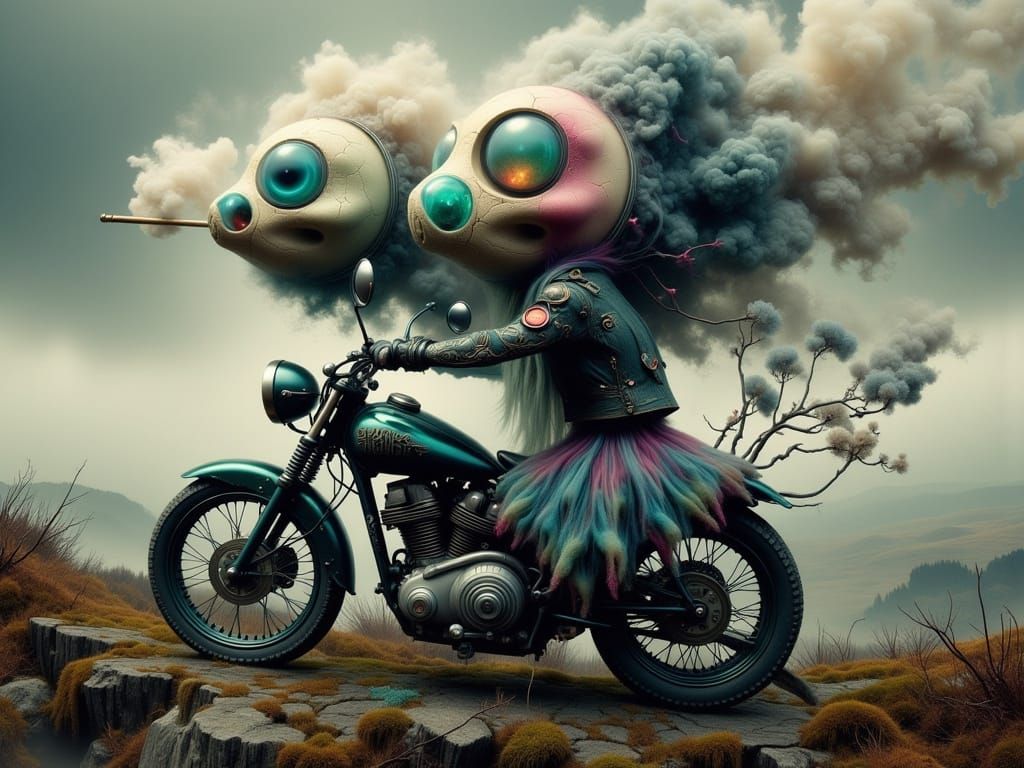 Motorbicle Aliens 2