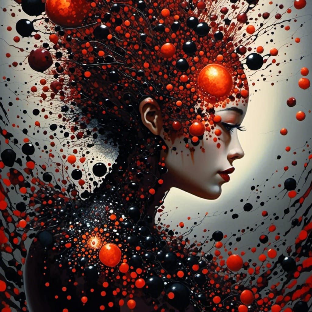 Adorable Baby Killer Robots in Ethereal Fantasy Style