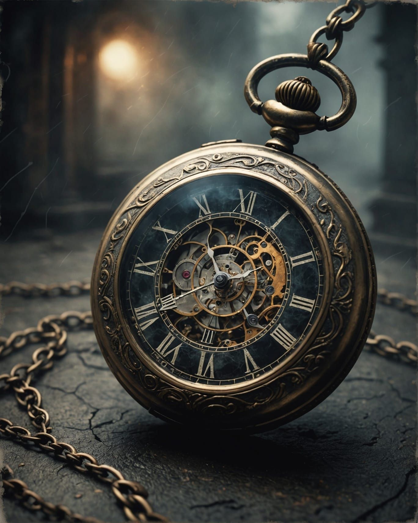 Ethereal Time: A Mesmerizing Vision of Frozen Moments