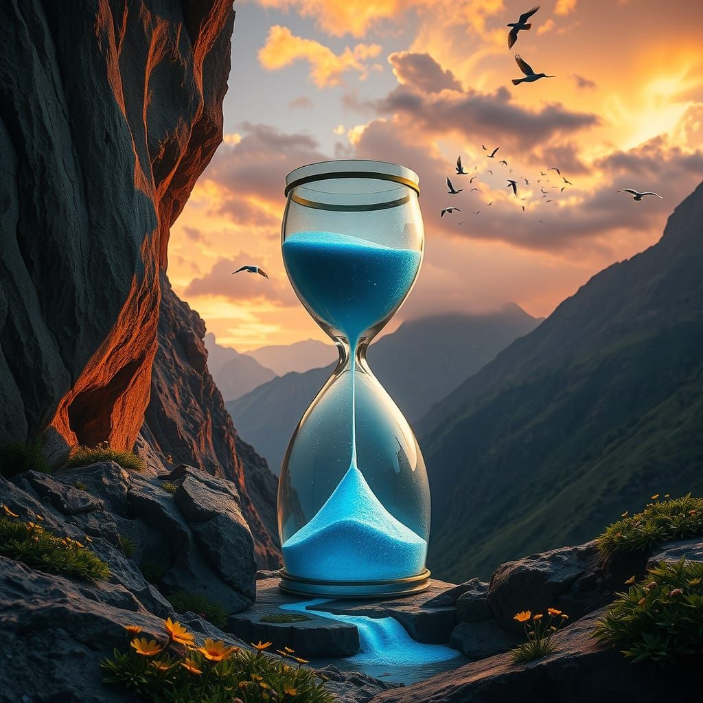 Timeless Moment Captured in Ethereal Landscape