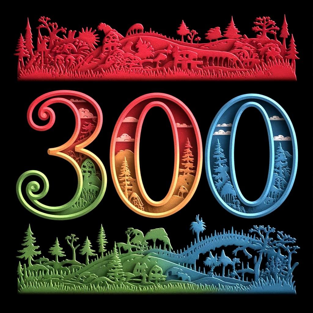 Embroidered Fantasy Scenes in Whimsical 2.5D Embossing Style