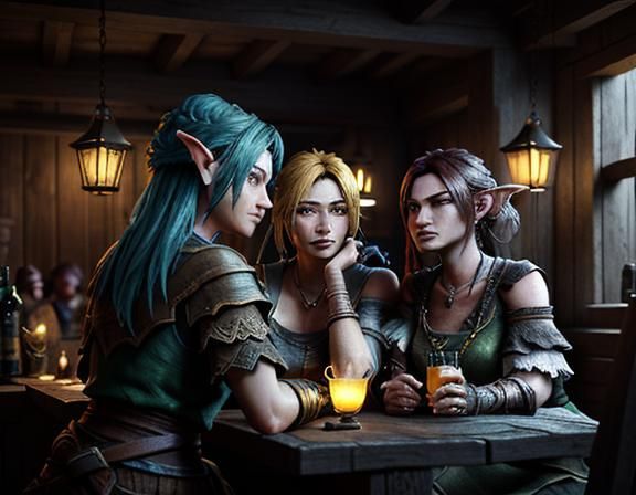 Goblins at the Tavern: 3D Game Cinematic