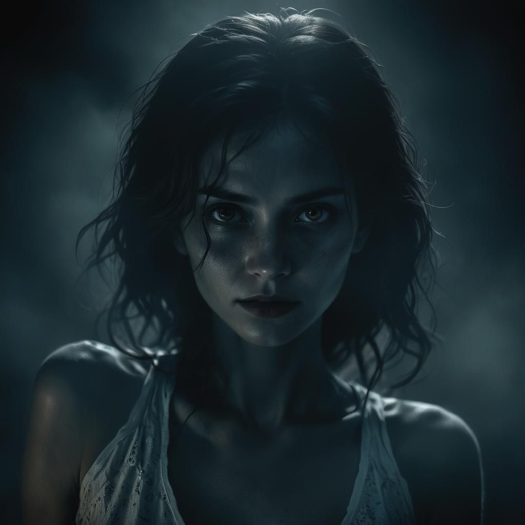 Woman in Shadow: A Study in Darkness