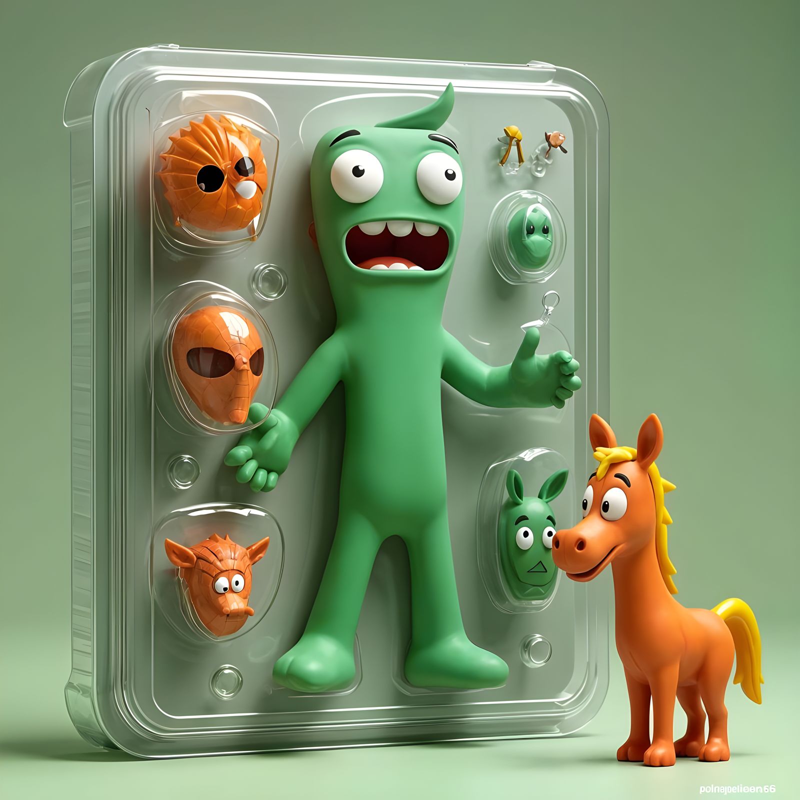 Gumby in Plastic Peril: A Claymation Superhero's Dilemma