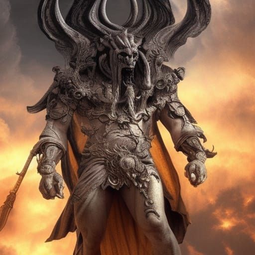 Hades the dark Lord of the underworld