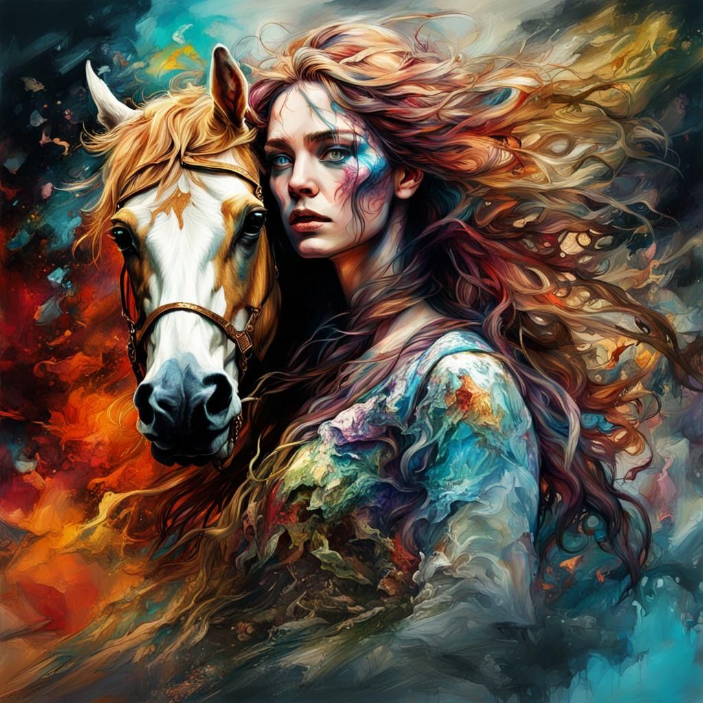 Lady Godiva and her Horse