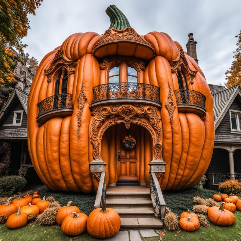 Epic Pumpkin House