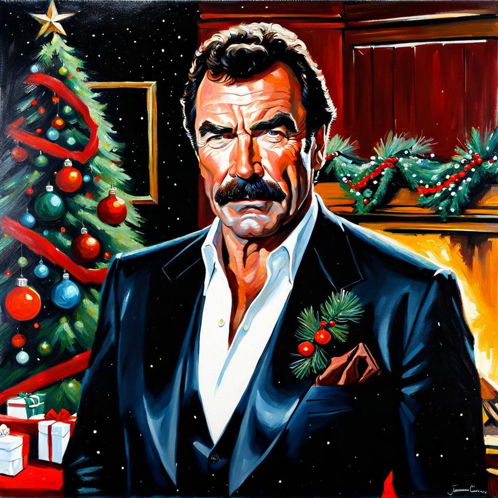 A Tom Selleck Christmas