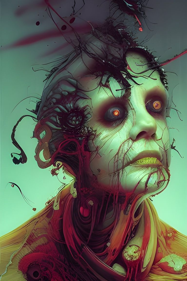 Disturbing Grotesque Horror Art