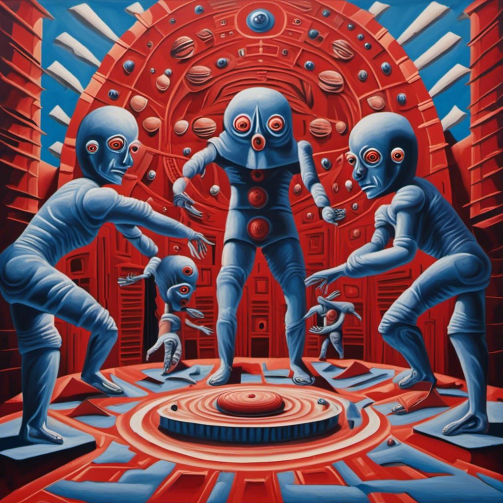 Metallic Cultists' Surreal Ritual Dance