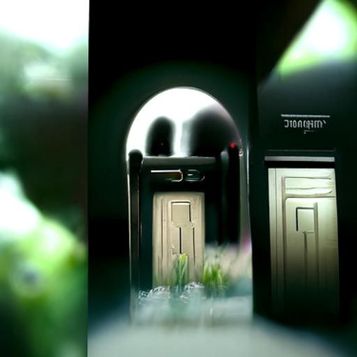 Creepy Hyperdetailed Door in Octane Render
