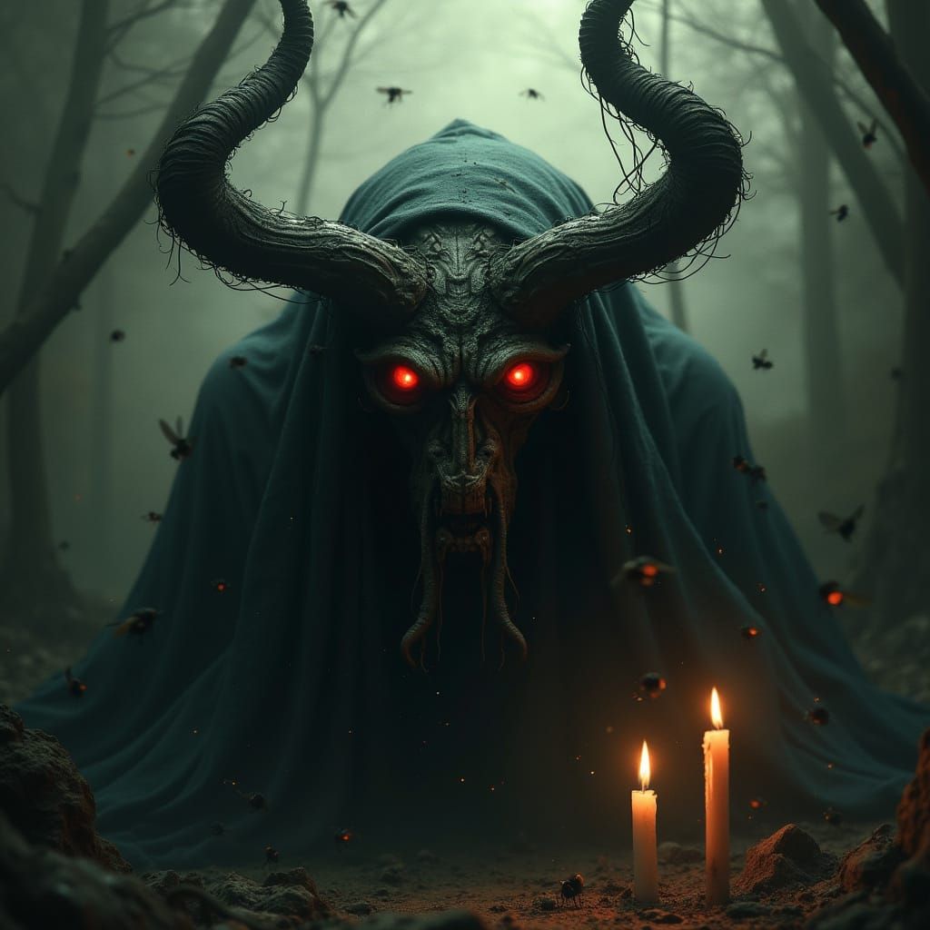 Dark Lord Beelzebub in Hellish Aura