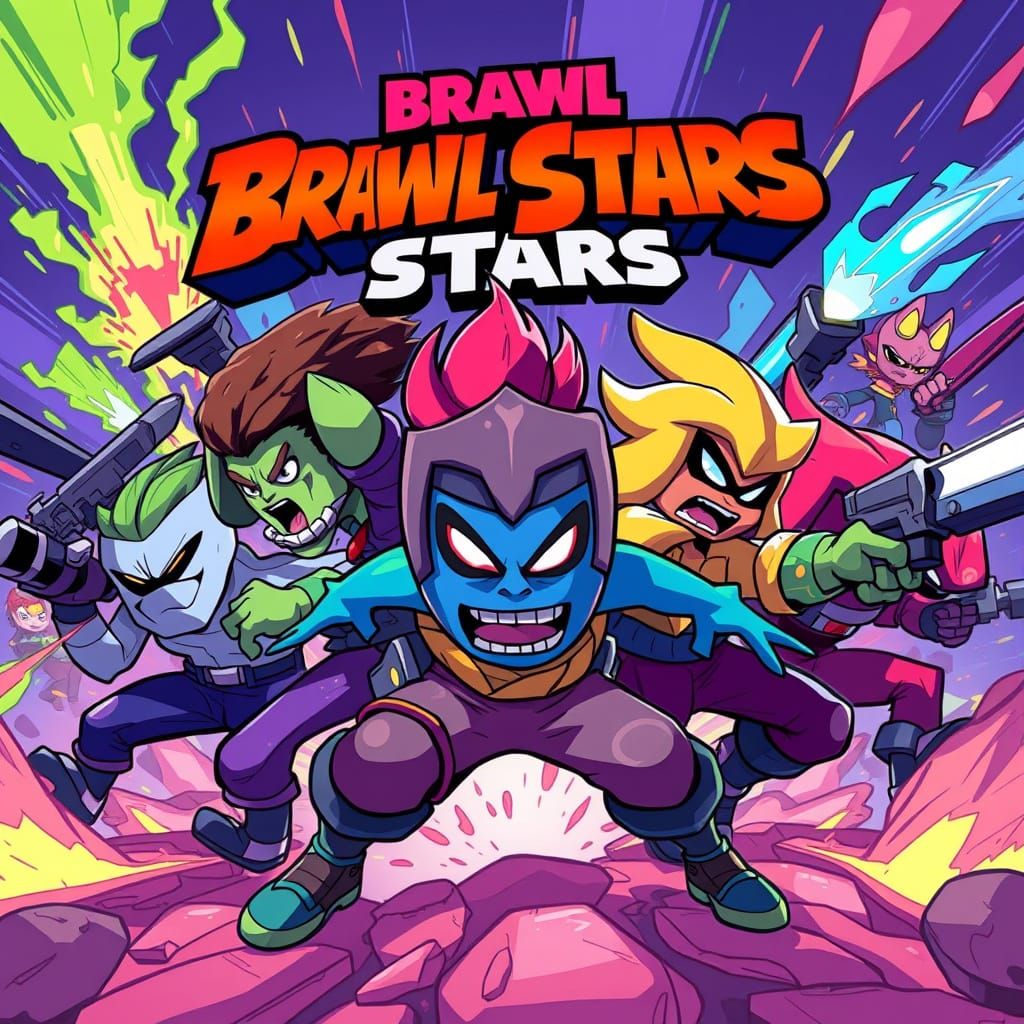 Brawl Stars Characters in Epic Digital Battle