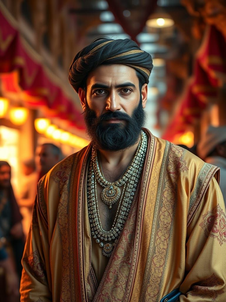 Bazaar of Madinat Omrata, Fâris Fareed el-Ameen,