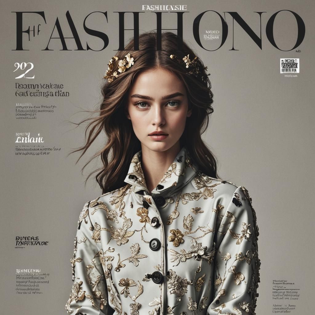 Fashion Magazine Cover Design