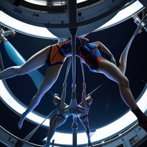 Cosmic Acrobats in Zero-Gravity Splendor