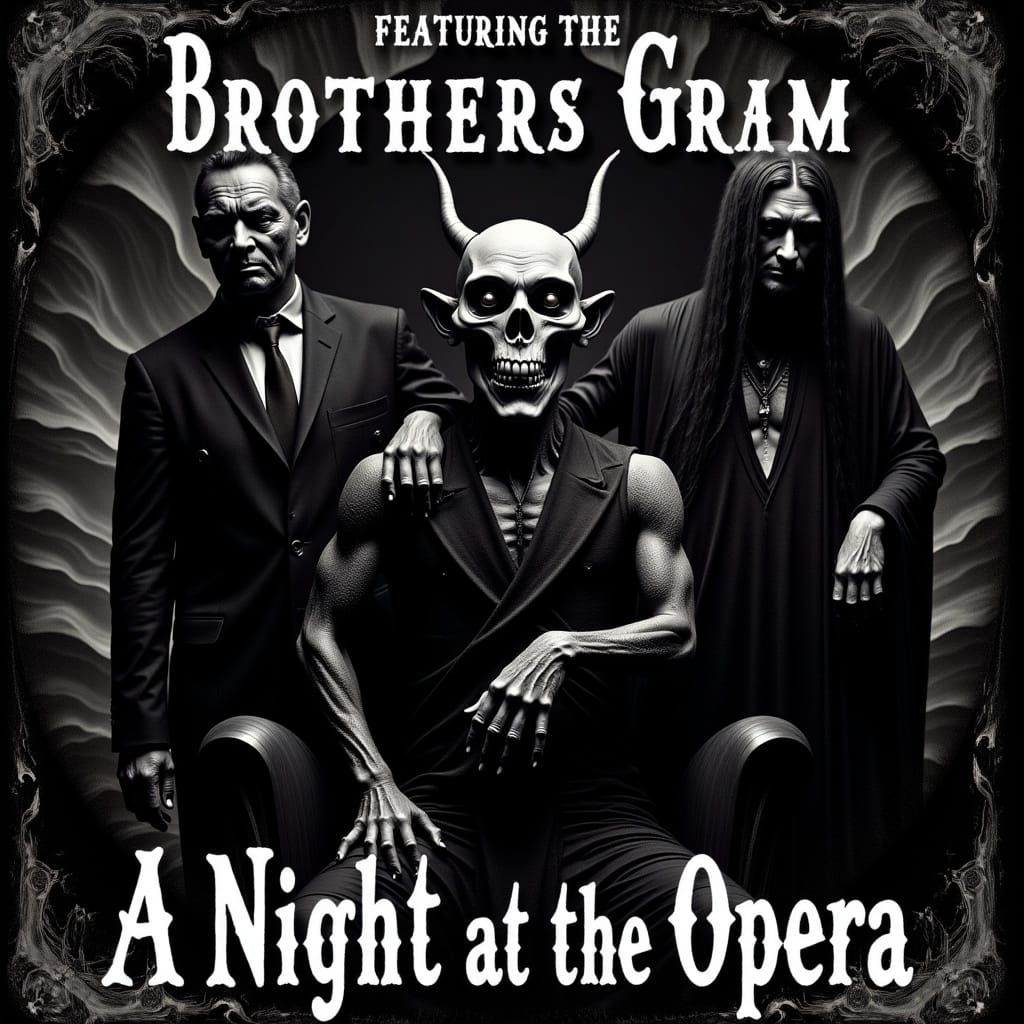 Brothers Grim in Biomechanical Horror Film Scene