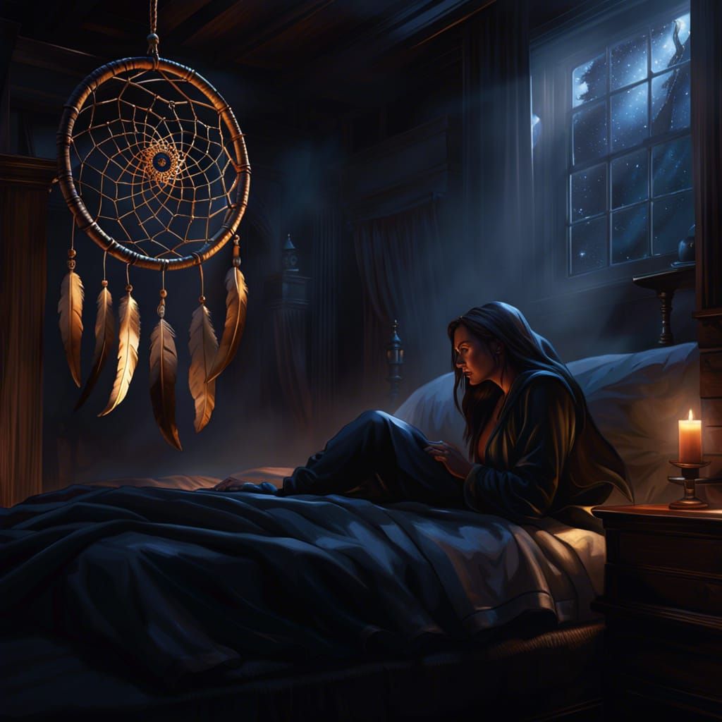 Sinister Dream Thief in Dark Fantasy Art