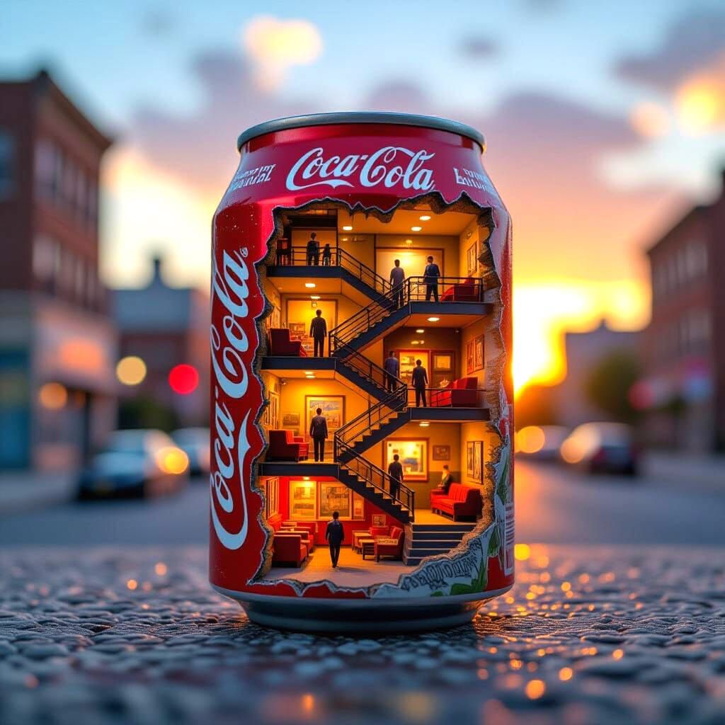 Metropolitan Coca-Cola: hectic lives