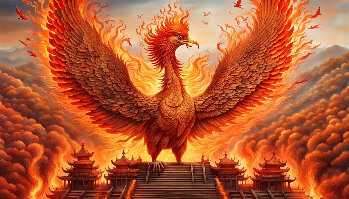 Flaming Phoenix Shrine: A Museum Masterpiece