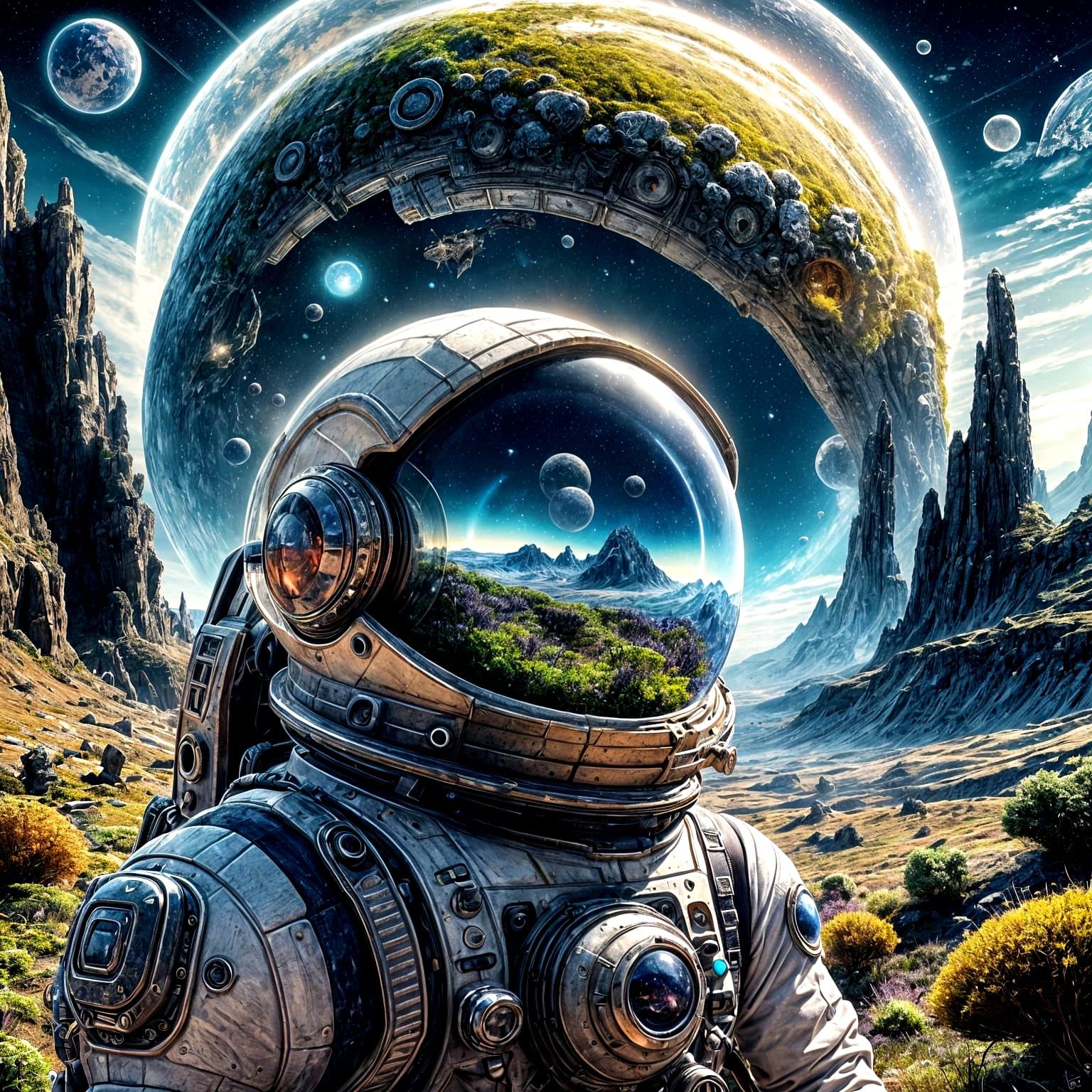 Awe-Inspiring Sci-Fi Explorer Descends onto Xylos at Twiligh...