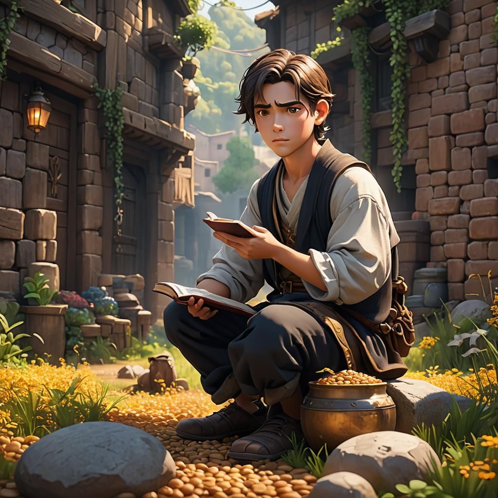 Jacob Bible Story in 3D Anime Style