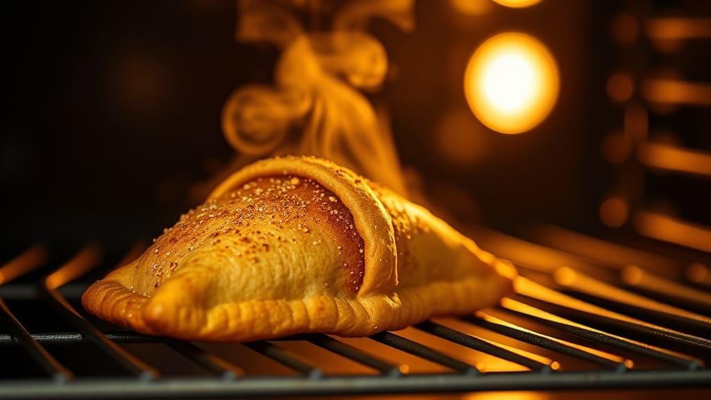 Gourmet Pumpkin Turnover Baking: Still Life Photography