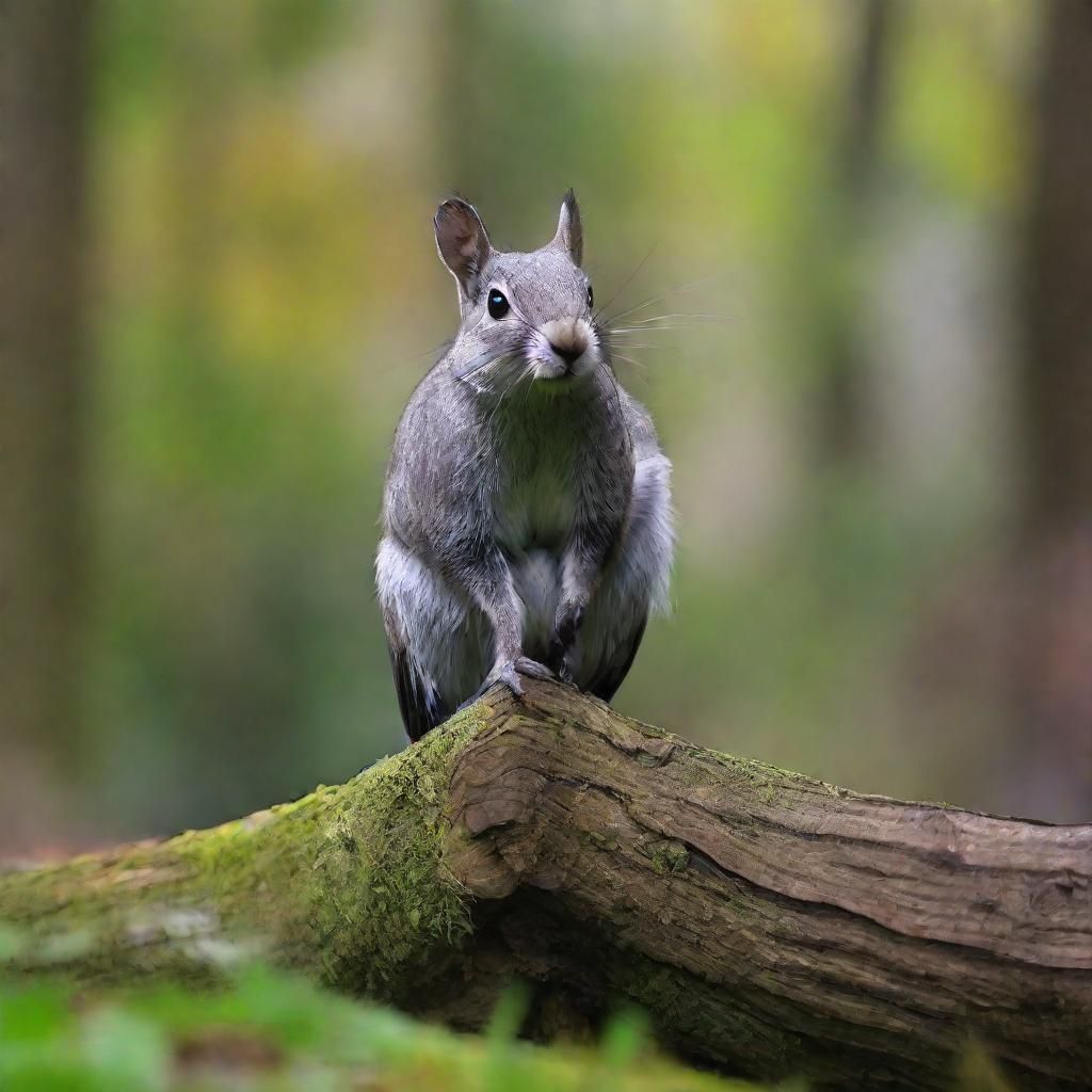AI-Generated Image of a Squirrel