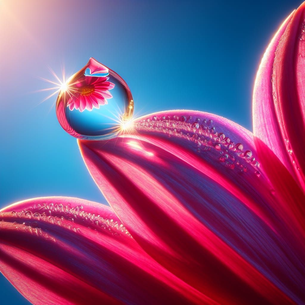 Microscopic Beauty in Refracted Light