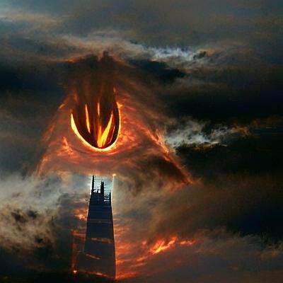 Sauron: The Dark Lord in Digital Art