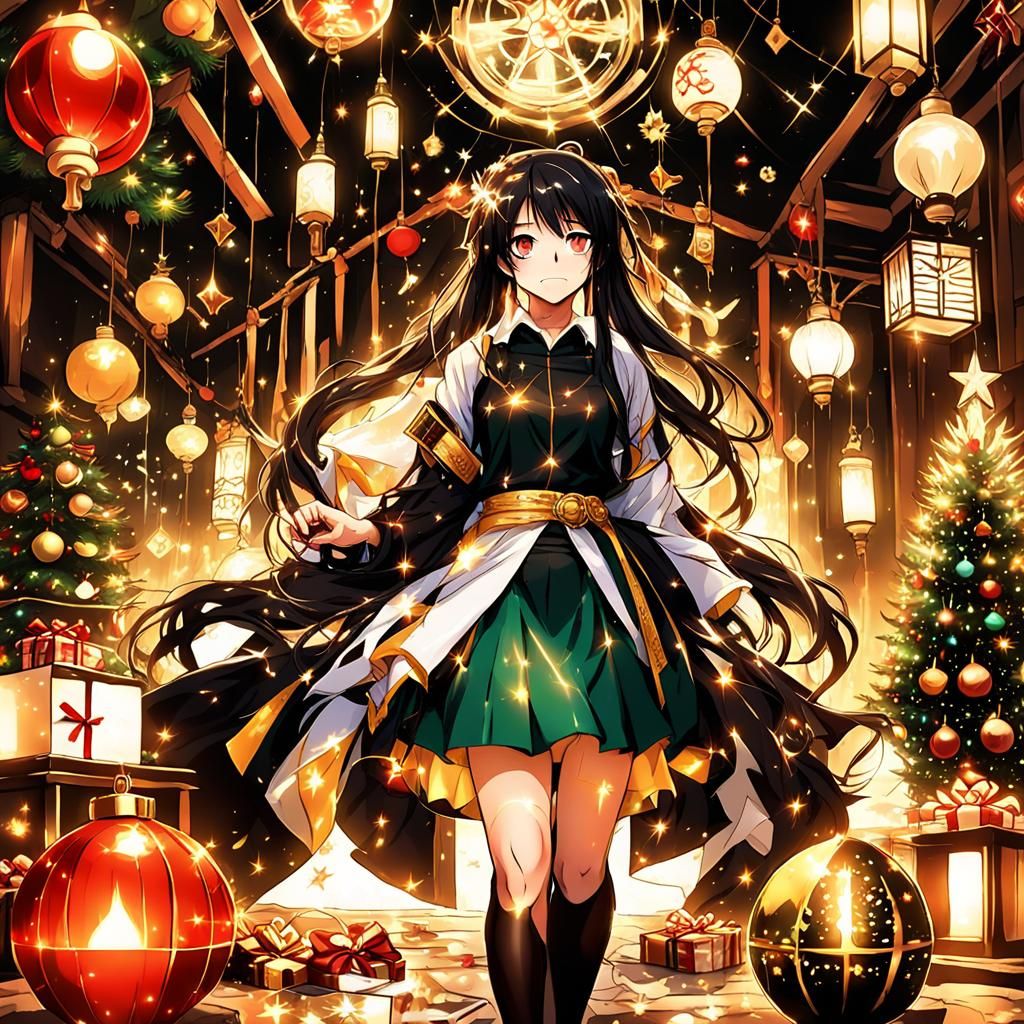 Anime Style Birthday Party with Japanese Lamps