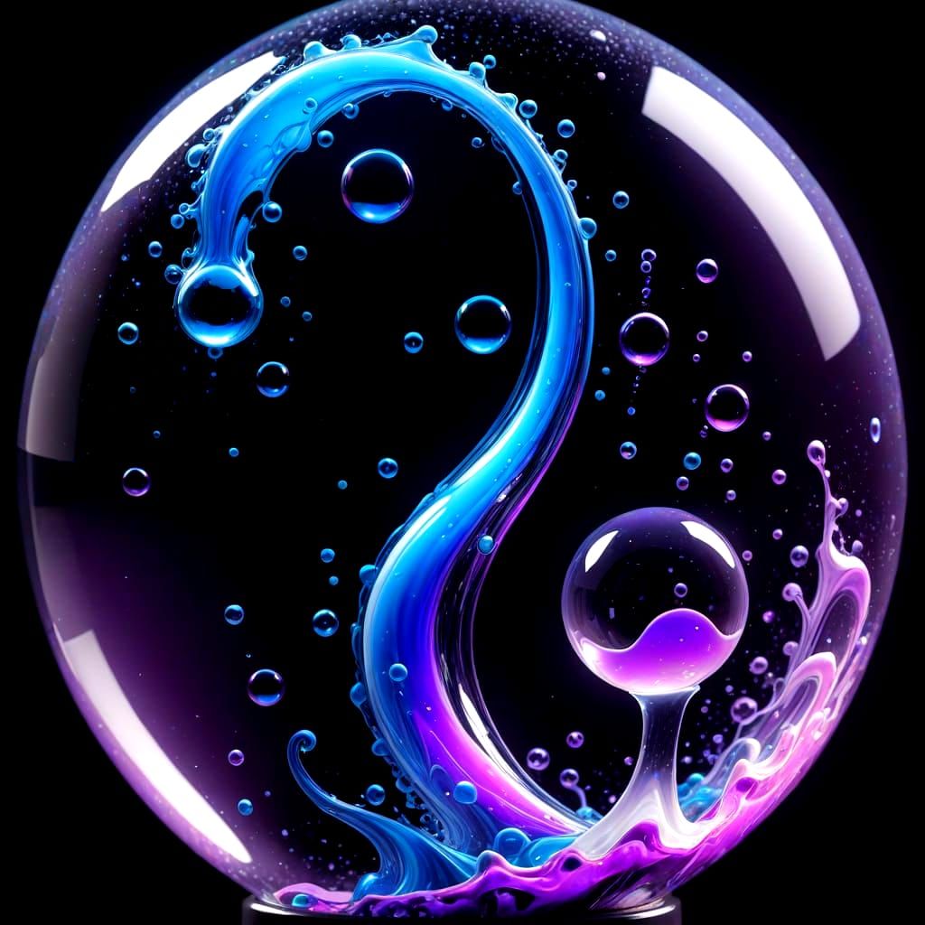 Neon Lava Lamp with Fibonacci Spiral in Unreal Engine