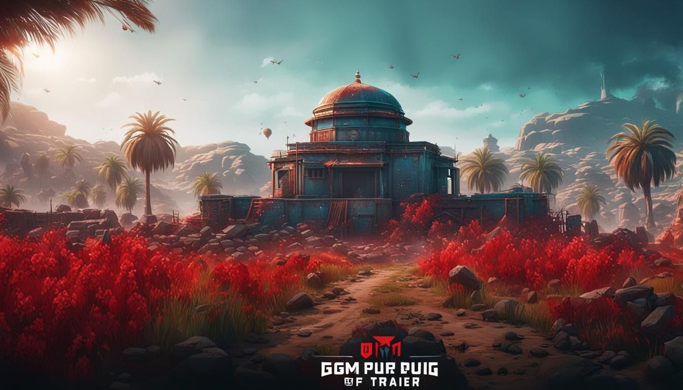 Attractive BGMI/PUBG Game Trailer Thumbnail in Unreal Engine...