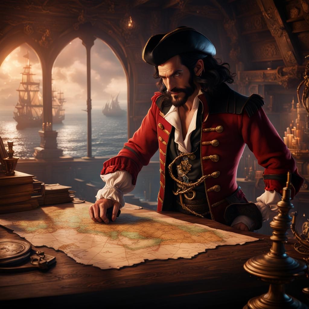 Captain Hook Planning in Neverland