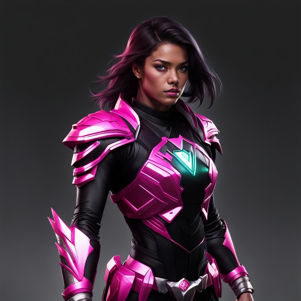 Ranger Slayer Portrait in Artgerm and Mucha Style