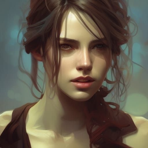 Detailed Portrait with Dynamic Lighting