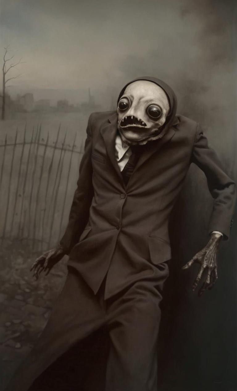 Filmic Shadows in Gothic Photorealism