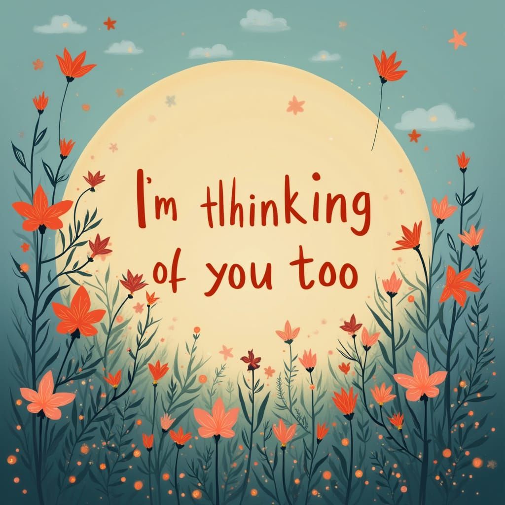 I'm Thinking of You Too Image
