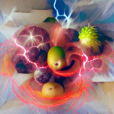 Kaleidoscopic Organic Forms with Lightning