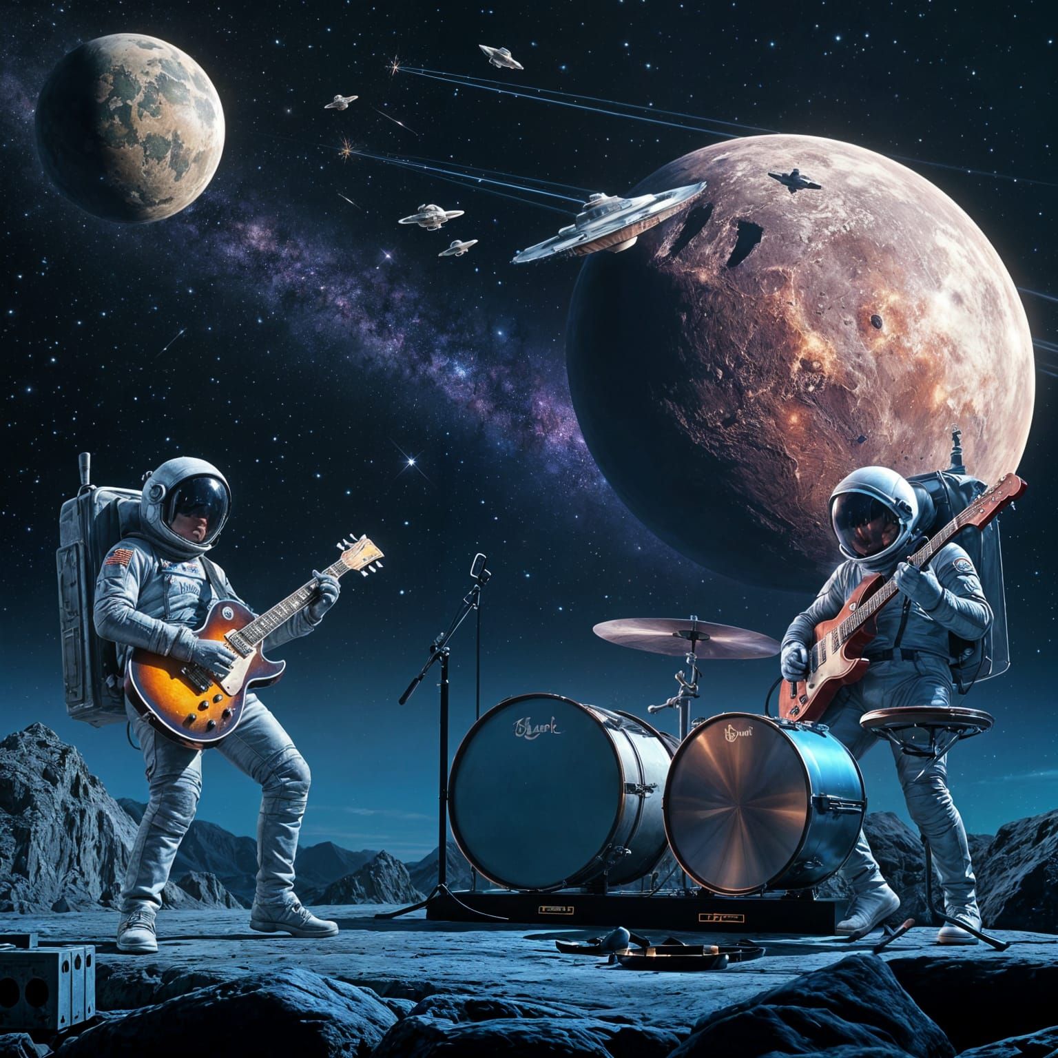Astronauts Rock Out in Space with Gibson Guitar and Epic Sta...