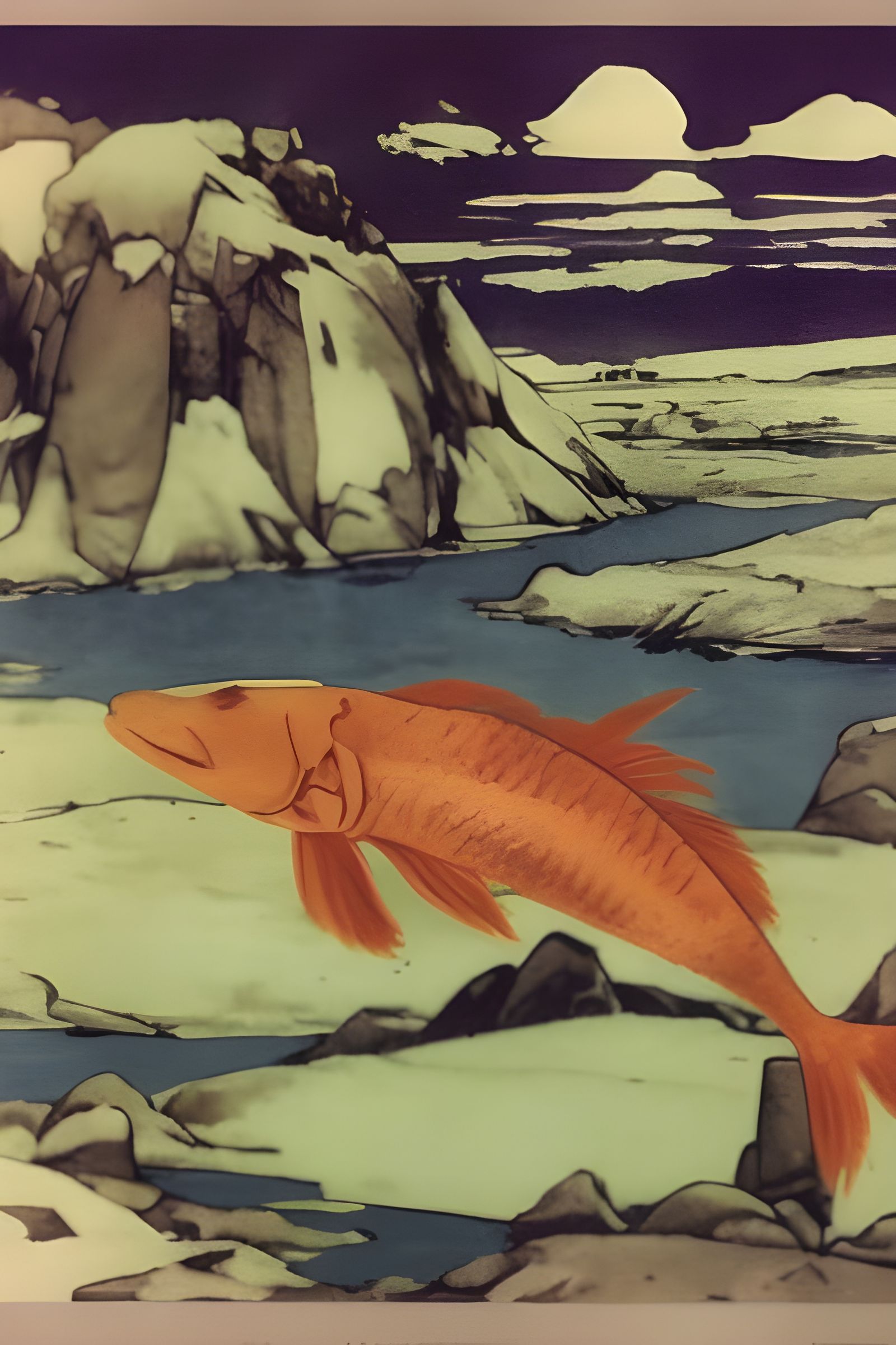 Hyperrealistic Ornate Painting with Magical Particle System