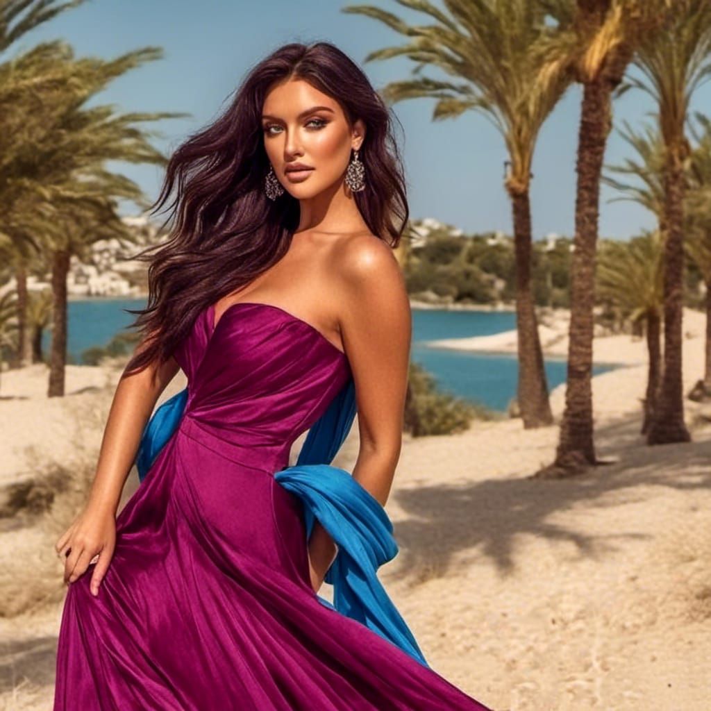 Kelsie Smeby in Puerto Rico