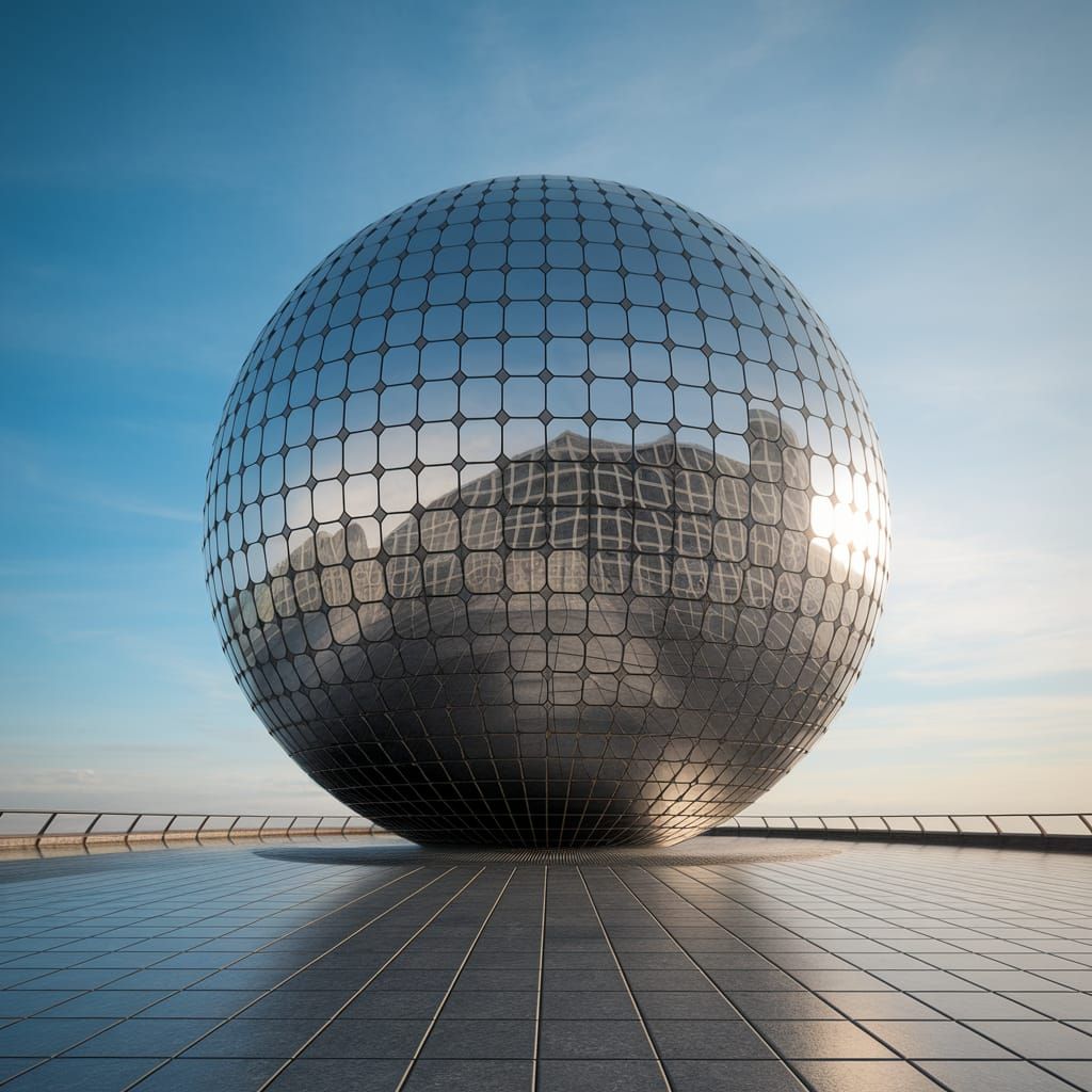 Futuristic Architectural Sphere Design