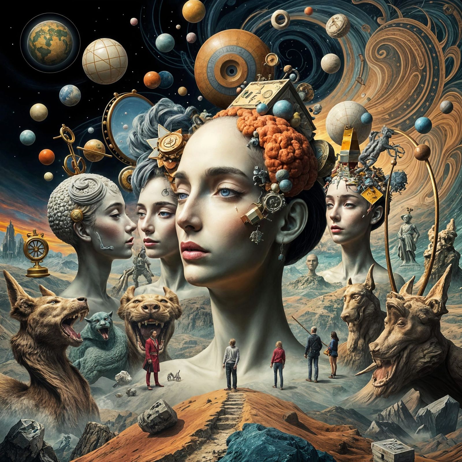 Human Emotions in Tandem: Balancing Desire and Virtue