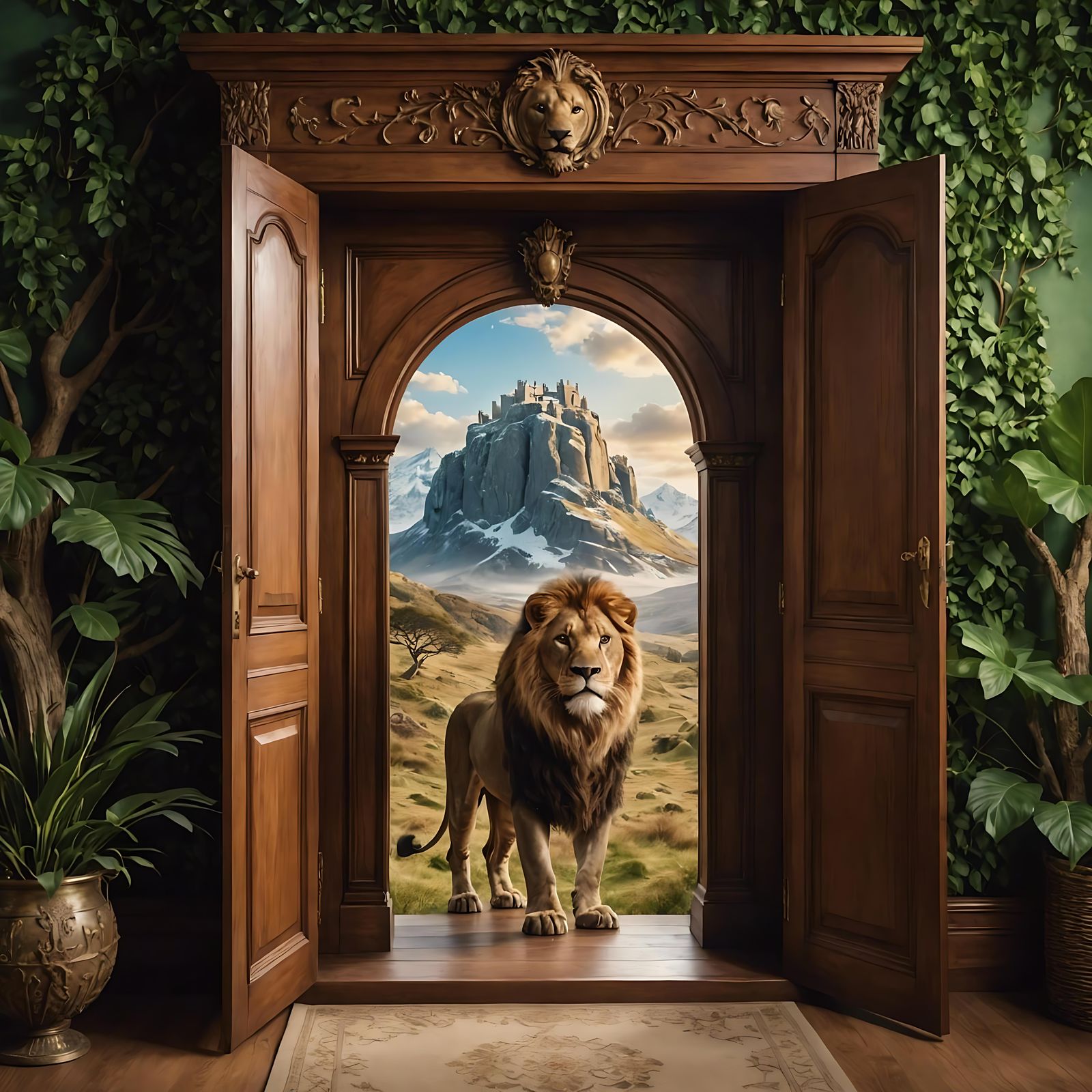 The Wardrobe to Narnia: A Magical Entrance