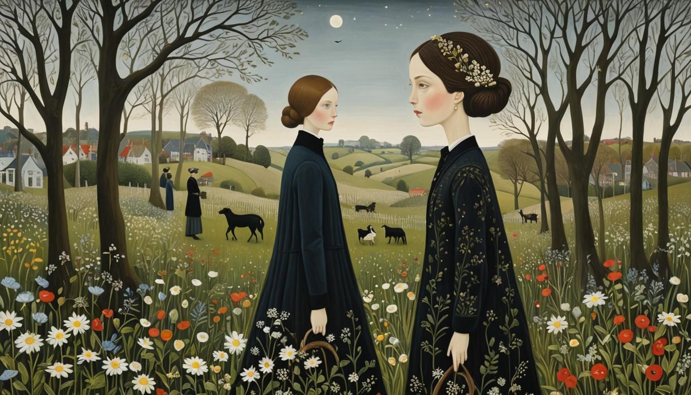 Surreal Beauty: Dreamlike Artwork Exploring Perception