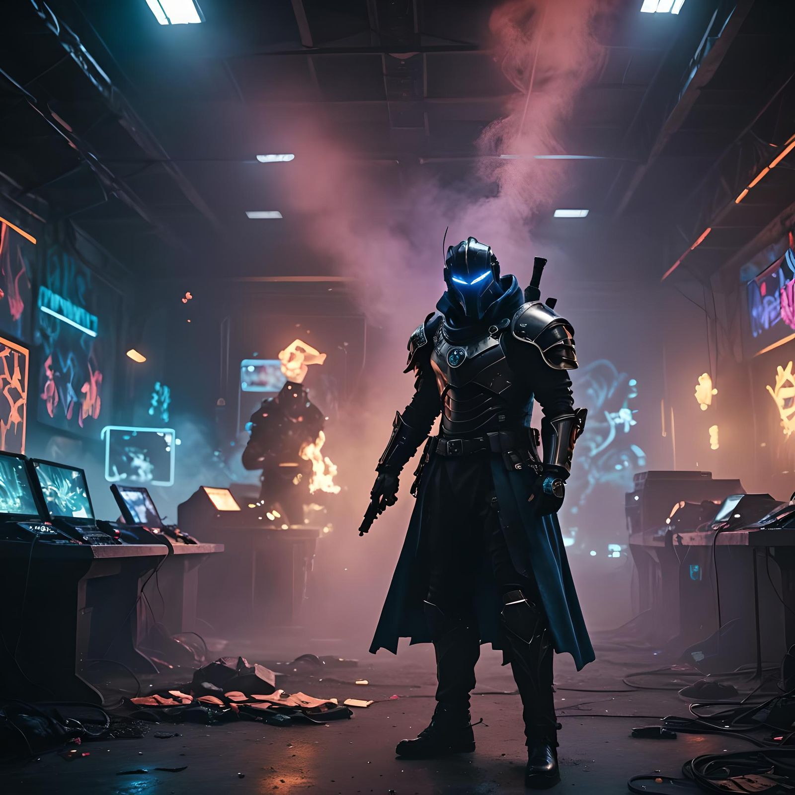 Gaming Channel Thumbnail with 3D Character